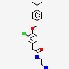 N-(2-AMINOETHYL)-2-{3-CHLORO-4-[(4-ISOPROPYLBENZYL)OXY]PHENYL} ACETAMIDE
