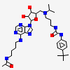 N-[4-(Acetylamino)butyl]-5'-[(3-{[(4-Tert-Butylphenyl)carbamoyl]amino}propyl)(Propan-2-Yl)amino]-5'-Deoxyadenosine