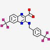 6-(trifluoromethyl)-3-{[4-(trifluoromethyl)benzyl]amino}quinoxaline-2-carboxylic acid