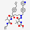 methyl [(2S)-1-(2-{(4R)-4-hydroxy-5-{[(2S)-3-methyl-1-oxo-1-(prop-2-en-1-ylamino)butan-2-yl]amino}-5-oxo-4-[4-(prop-2-en-1-yl)benzyl]pentyl}-2-[4-(pyridin-4-yl)benzyl]hydrazinyl)-3,3-dimethyl-1-oxobutan-2-yl]carbamate