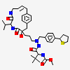 methyl ~{N}-[(2~{S})-3,3-dimethyl-1-[2-[3-[(3~{R},6~{S},10~{Z})-3-oxidanyl-4,7-bis(oxidanylidene)-6-propan-2-yl-5,8-diazabicyclo[11.2.2]heptadeca-1(16),10,13(17),14-tetraen-3-yl]propyl]-2-[(4-thiophen-2-ylphenyl)methyl]hydrazinyl]-1-oxidanylidene-butan-2-yl]carbamate