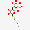 octyl 4-O-beta-D-allopyranosyl-1-thio-beta-D-altropyranoside