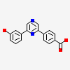 4-[6-(3-Hydroxyphenyl)pyrazin-2-Yl]benzoic Acid
