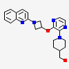[1-(3-{[1-(Quinolin-2-Yl)azetidin-3-Yl]oxy}pyrazin-2-Yl)piperidin-4-Yl]methanol