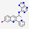 N-{(1S)-1-[7-fluoro-2-(pyridin-2-yl)quinolin-3-yl]ethyl}-9H-purin-6-amine