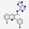 N-{(1S)-1-[8-chloro-2-(3-fluorophenyl)quinolin-3-yl]ethyl}-9H-purin-6-amine