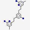 6,6'-[(5-aminobenzene-1,3-diyl)diethane-2,1-diyl]bis(4-methylpyridin-2-amine)