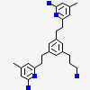 6,6'-{[5-(3-Aminopropyl)benzene-1,3-Diyl]diethane-2,1-Diyl}bis(4-Methylpyridin-2-Amine)