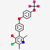 3-Chloro-2,6-Dimethyl-5-{4-[4-(Trifluoromethoxy)phenoxy]phenyl}pyridin-4-Ol