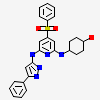 Trans-4-({6-[(5-Phenyl-1h-Pyrazol-3-Yl)amino]-4-(Phenylsulfonyl)pyridin-2-Yl}amino)cyclohexanol