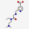2-{[(2-{[(E)-2-(dimethylamino)ethenyl](ethyl)amino}-2-oxoethyl)amino]methyl}pyridine-4-carboxylic acid