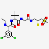 N-[(2s)-2-(3,5-Dichlorophenyl)-2-(Ethylamino)acetyl]-3-Methyl-L-Valyl-N-[3-(Methylsulfonyl)propyl]glycinamide