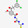 3-[2-(3,5-Dichlorophenyl)-2-Methylpropanoyl]-N-(2-{[(2z)-2-Iminoethyl]amino}-2-Oxoethyl)-4-Methoxybenzamide
