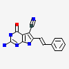 (E)-2-Amino-4-Oxo-6-Styryl-4,7-Dihydro-3h-Pyrrolo[2,3-D]pyrimidine-5-Carbonitrile