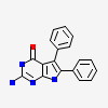 2-Amino-5,6-Diphenyl-3h-Pyrrolo[2,3-D]pyrimidin-4(7h)-One
