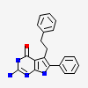 2-Amino-5-Phenethyl-6-Phenyl-3h-Pyrrolo[2,3-D]pyrimidin-4(7h)-One