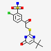 5-{[(4-Tert-Butyl-6-Oxo-1,6-Dihydropyrimidin-2-Yl)sulfanyl]acetyl}-2-Chlorobenzenesulfonamide