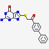 2-amino-8-[2-oxo-2-(4-phenylphenyl)ethyl]sulfanyl-1,9-dihydropurin-6-one