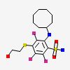 2-(cyclooctylamino)-3,5,6-trifluoro-4-[(2-hydroxyethyl)sulfanyl]benzenesulfonamide
