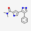 N,N-Dimethyl-4-(4-Phenyl-1h-Pyrazol-3-Yl)-1h-Pyrrole-2-Carboxamide