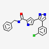 N-BENZYL-4-[4-(3-CHLOROPHENYL)-1H-PYRAZOL-3-YL]-1H-PYRROLE-2-CARBOXAMIDE