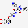 N-{5-[(6,7-dimethoxyquinolin-4-yl)oxy]pyridin-2-yl}-1-methyl-3-oxo-2-phenyl-5-(pyridin-4-yl)-2,3-dihydro-1H-pyrazole-4-carboxamide