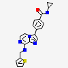 N-Cyclopropyl-4-{8-[(Thiophen-2-Ylmethyl)amino]imidazo[1,2-A]pyrazin-3-Yl}benzamide