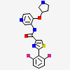 2-(2,6-difluorophenyl)-N-{4-[(3S)-pyrrolidin-3-yloxy]pyridin-3-yl}-1,3-thiazole-4-carboxamide