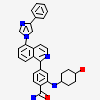 2-[(Trans-4-Hydroxycyclohexyl)amino]-4-[5-(4-Phenyl-1h-Imidazol-1-Yl)isoquinolin-1-Yl]benzamide