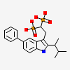 (2-{2-[(2s)-3-Methylbutan-2-Yl]-5-Phenyl-1h-Indol-3-Yl}ethane-1,1-Diyl)bis(Phosphonic Acid)