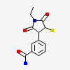 3-[(3R)-1-ethyl-2,5-dioxopyrrolidin-3-yl]benzamide