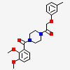 1-[4-(2,3-Dimethoxybenzoyl)piperazin-1-Yl]-2-(3-Methylphenoxy)ethanone