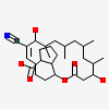 (1R,2R)-2-[(2S,4E,6E,8R,9S,11R,13S,15S,16S)-7-cyano-8,16-dihydroxy-9,11,13,15-tetramethyl-18-oxooxacyclooctadeca-4,6-dien-2-yl]cyclopentanecarboxylic acid