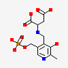 2-[(3-Hydroxy-2-Methyl-5-Phosphonooxymethyl-Pyridin-4-Ylmethylene)-Amino]-Succinic Acid