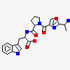 1-({2-[(1s)-1-Aminoethyl]-1,3-Oxazol-4-Yl}carbonyl)-L-Prolyl-L-Tryptophan