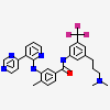 N-{3-[3-(dimethylamino)propyl]-5-(trifluoromethyl)phenyl}-4-methyl-3-[(3-pyrimidin-4-ylpyridin-2-yl)amino]benzamide