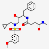 N-[(1S,2R)-1-BENZYL-3-{(CYCLOPROPYLMETHYL)[(3-METHOXYPHENYL)SULFONYL]AMINO}-2-HYDROXYPROPYL]-N'-METHYLSUCCINAMIDE