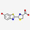 (4s)-2-(6-Hydroxy-1,3-Benzothiazol-2-Yl)-4,5-Dihydro-1,3-Thiazole-4-Carboxylic Acid