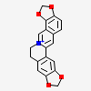 6,7-dihydro[1,3]dioxolo[4,5-g][1,3]dioxolo[7,8]isoquino[3,2-a]isoquinolin-5-ium