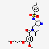 4-methoxy-3-(3-methoxypropoxy)-N-{[(3S,4S)-4-{[(4-methylphenyl)sulfonyl]amino}pyrrolidin-3-yl]methyl}-N-(propan-2-yl)benzamide