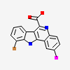 10-bromo-2-iodo-11H-indolo[3,2-c]quinoline-6-carboxylic acid
