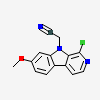 (1-Chloro-7-Methoxy-9h-Beta-Carbolin-9-Yl)acetonitrile