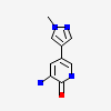 3-amino-5-(1-methyl-1H-pyrazol-4-yl)pyridin-2(1H)-one