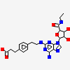 2-[P-(2-CARBOXYETHYL)PHENYLETHYL-AMINO]-5'-N-ETHYLCARBOXAMIDO ADENOSINE