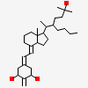 (1R,3R,7E,17beta)-17-[(2R,3S)-3-butyl-6-hydroxy-6-methylheptan-2-yl]-2-methylidene-9,10-secoestra-5,7-diene-1,3-diol