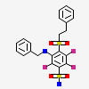 3-(Benzylamino)-2,5,6-Trifluoro-4-[(2-Phenylethyl)sulfonyl]benzenesulfonamide