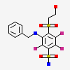 3-(Benzylamino)-2,5,6-Trifluoro-4-[(2-Hydroxyethyl)sulfonyl]benzenesulfonamide