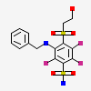 3-(Benzylamino)-2,5,6-Trifluoro-4-[(2-Hydroxyethyl)sulfonyl]benzenesulfonamide
