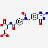 N-(4-{[(2-amino-4-hydroxyquinazolin-6-yl)methyl](formyl)amino}benzoyl)-L-glutamic acid