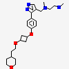 N,N'-Dimethyl-N-({3-[4-({trans-3-[2-(Tetrahydro-2h-Pyran-4-Yl)ethoxy]cyclobutyl}oxy)phenyl]-1h-Pyrazol-4-Yl}methyl)ethane-1,2-Diamine